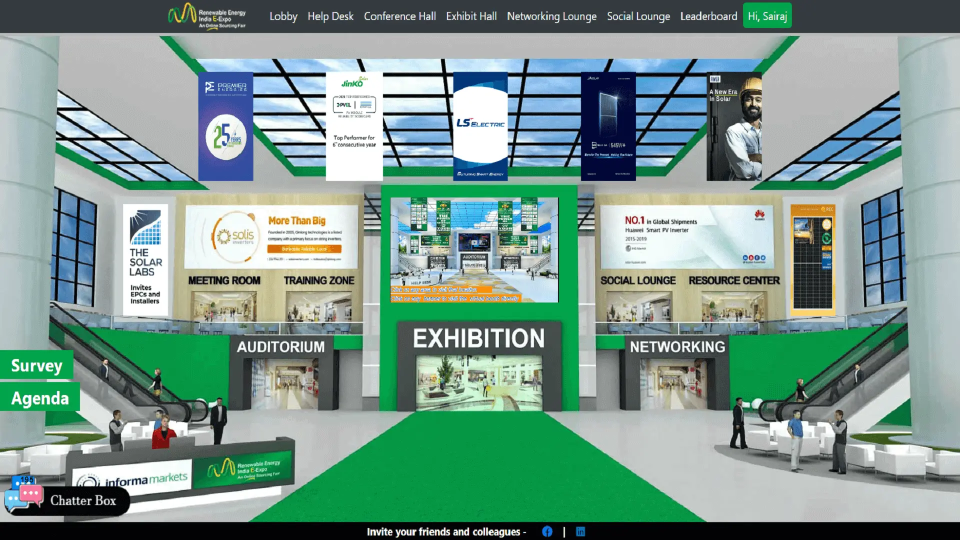 REIE on Samaaro- Virtual exhibition platform